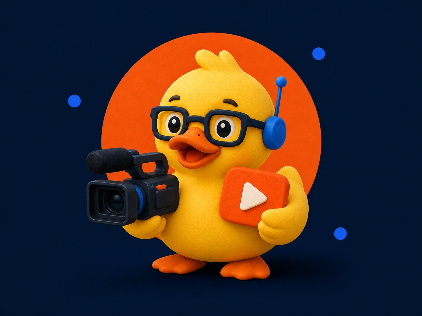 Paperella tech mascotte per YouTube